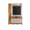 Centro Entretenimiento Almore Budapest Hasta 70" Cinamomo y Off White