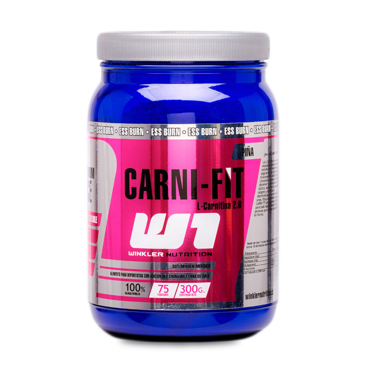 L-Carnitina Carnifit (Polvo) Sabor Piña 300 Grs. 75 Servicios