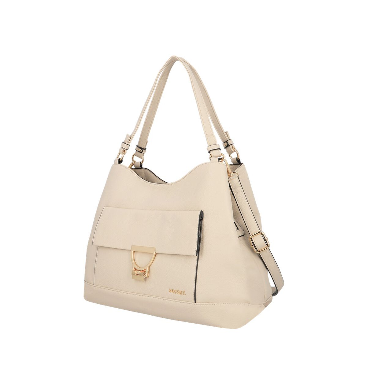 Cartera de hombro Secret Bombay SC6 L Beige