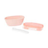Bowl & Spoon Easy-Serve Travel - Coral Skip Hop