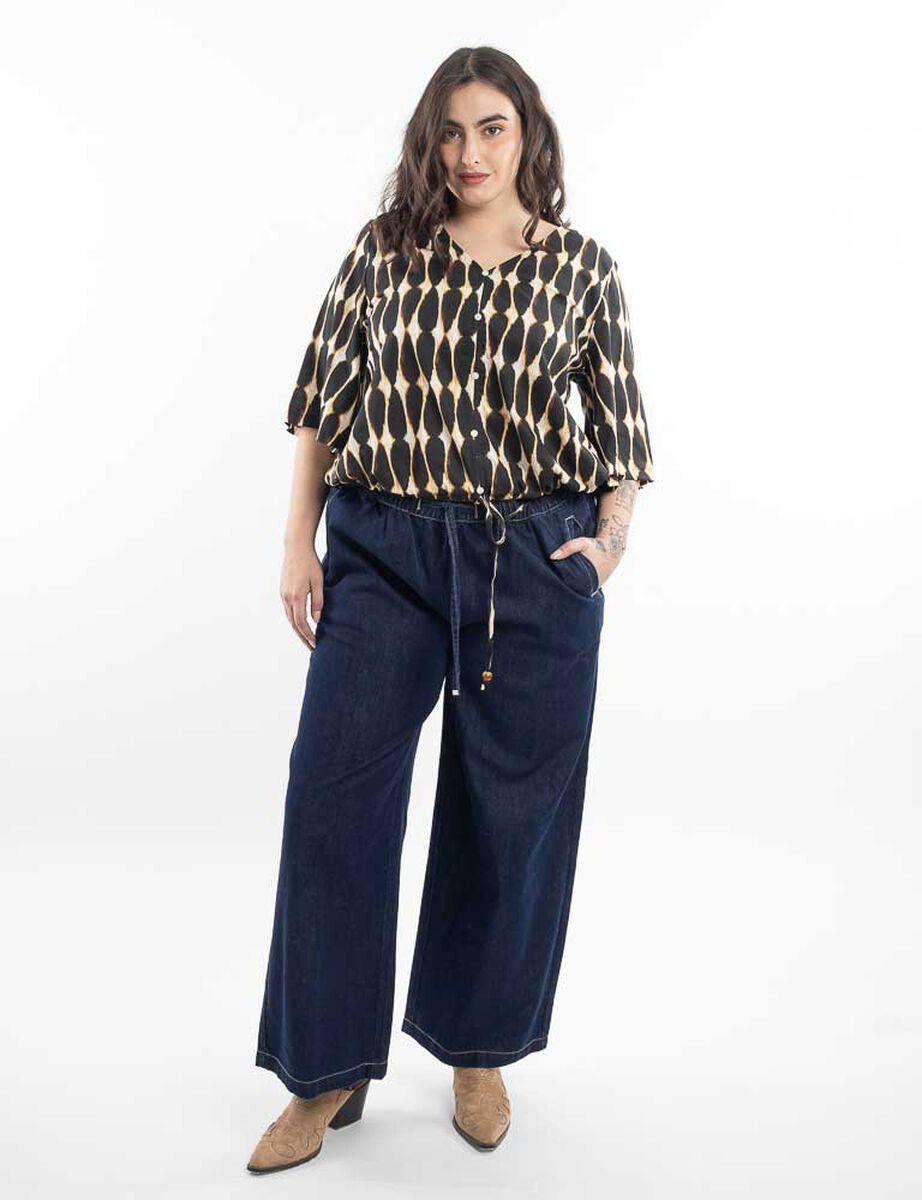 Jeans Wide Leg Mujer Extralindas