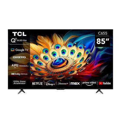 QLED 85" TCL C655 Smart TV 4K UHD