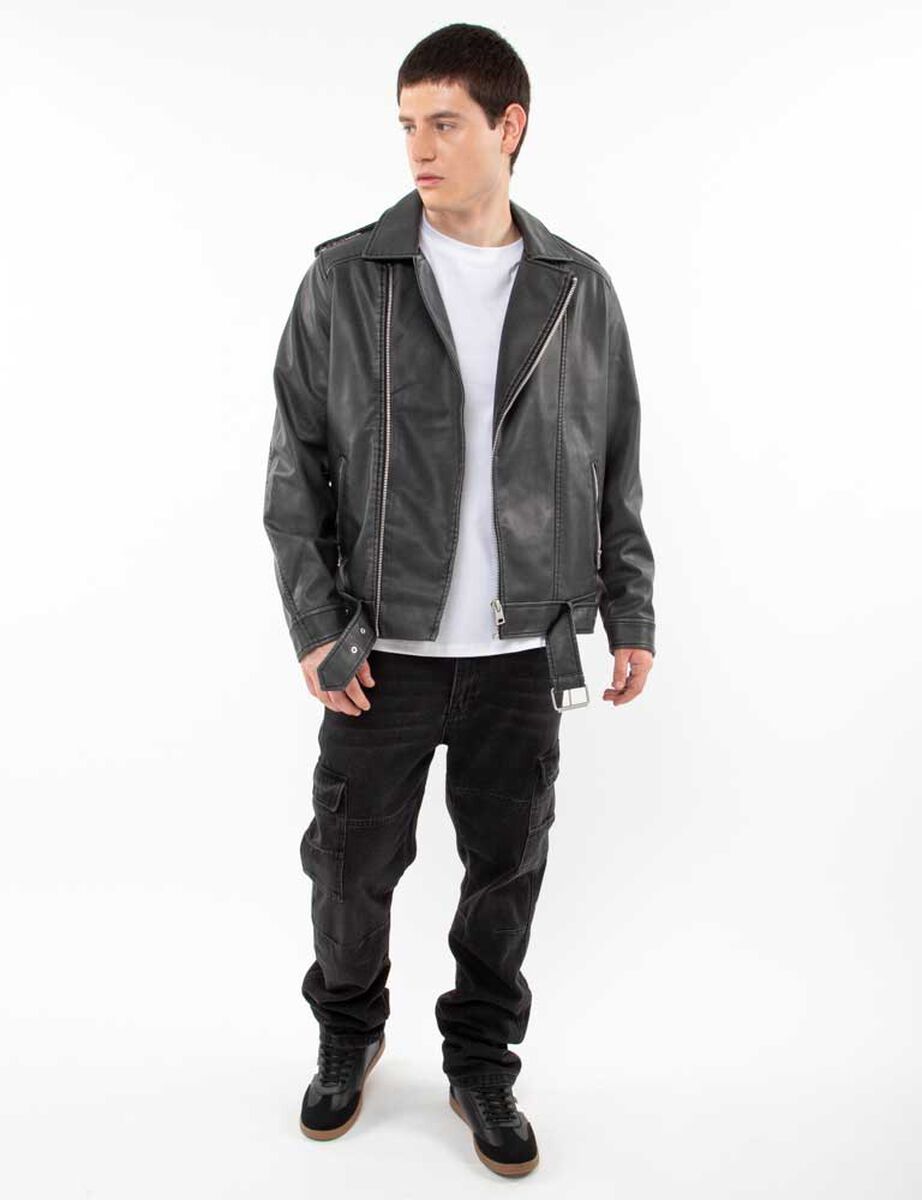 Chaqueta Ecocuero Hombre Fiorucci