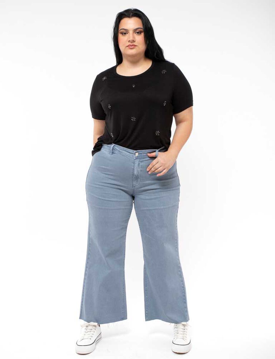 Jeans Culotte Mujer Extralindas