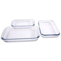 Set 3 Fuentes Vidrio Doral Sevilla