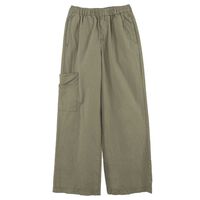 Pantalón Cargo de Algodón Niña Mila Verde
