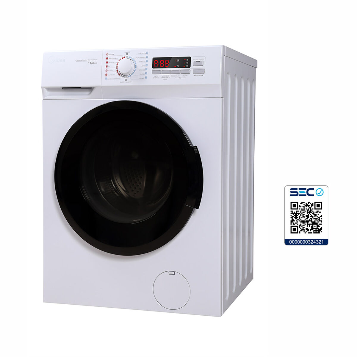 Lavadora Secadora Midea MLSF-1108BN05N 11/8 kg.