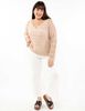 Sweater Cuello Redondo V Mujer Extralindas