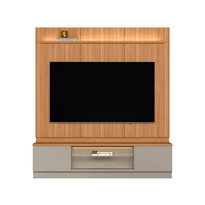 Home TV Di Poretti Design Magnuss Hasta 75" Caf&eacute; Claro