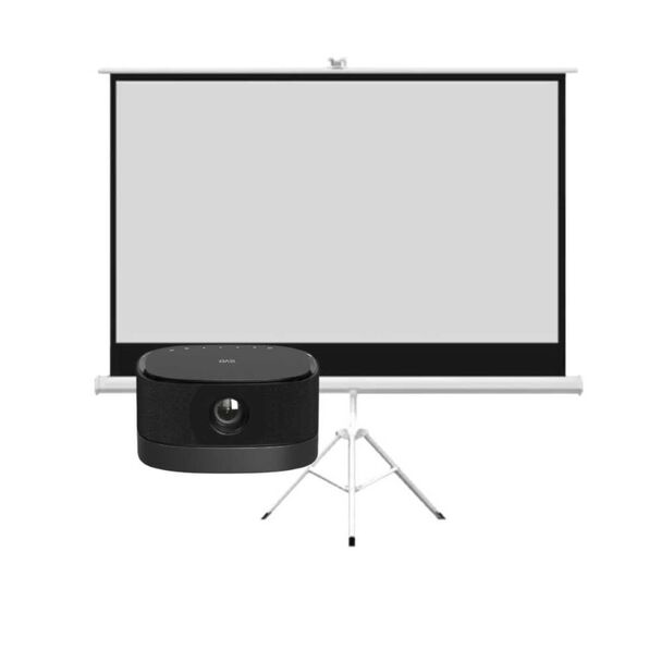 Kit Levo Proyector Smart Lumix + Telón Mural 80""