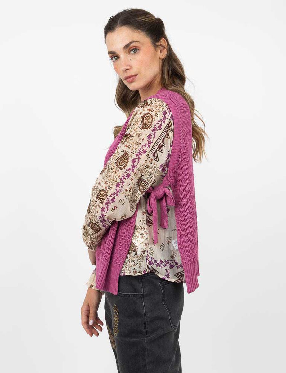 Sweater Sin Mangas Mujer Alma