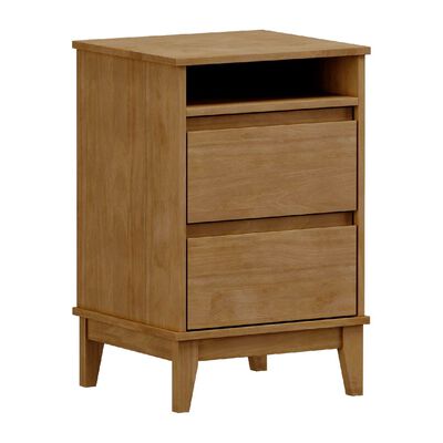 Imagen 1 del producto Velador Roca Tucumán 2 Cajones Roble