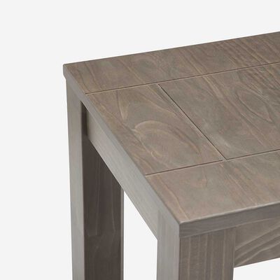 Imagen 2 del producto Mesa Lateral Rosen New Sapelly Gris Rústico