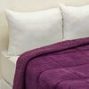 Plumón Coral Sherpa Casanova 1,5 Plazas Liso Violeta