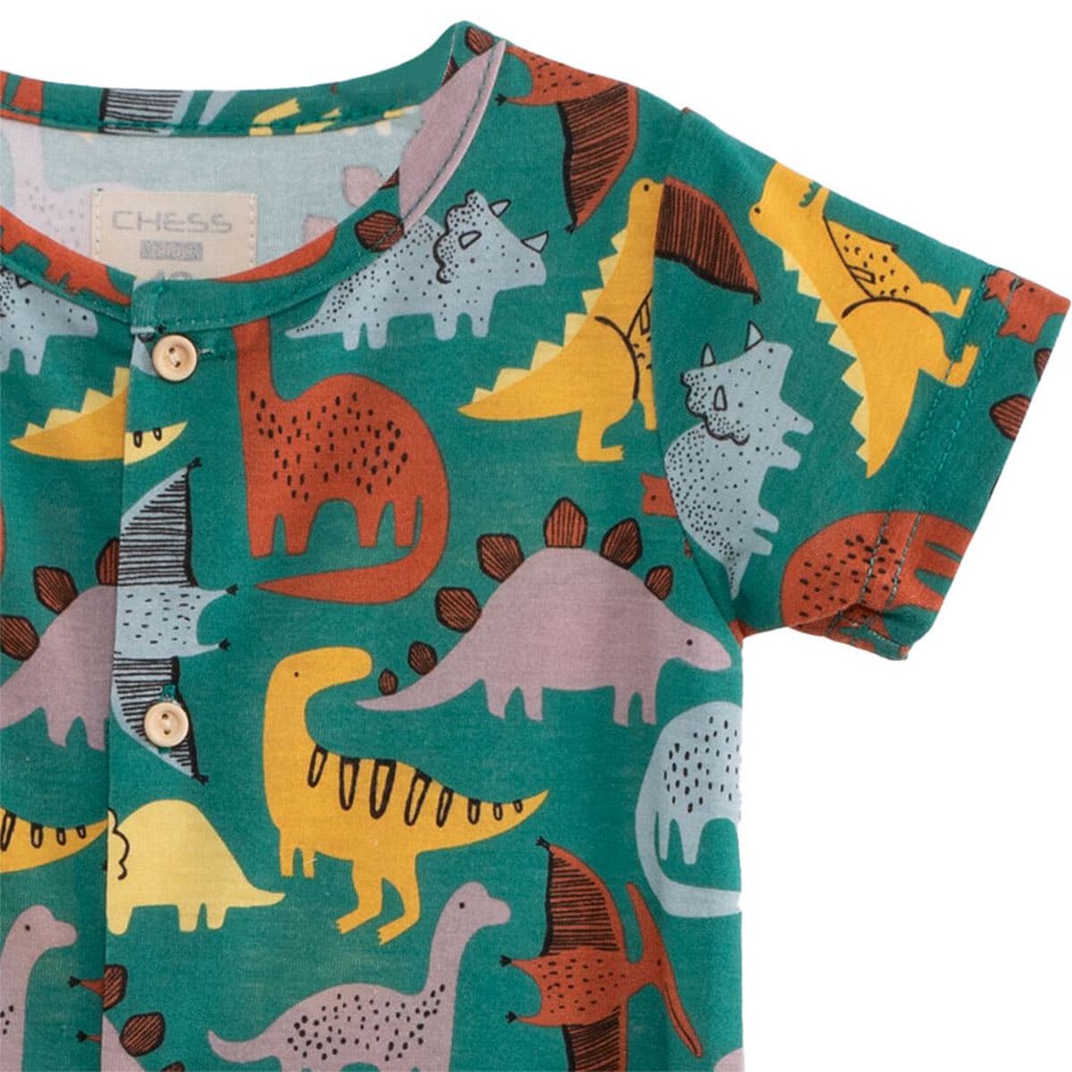 Overall Bombacho de Algod&oacute;n Bebo Chess Baby