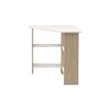 Escritorio Esquinero Silcosil Madrid Blanco Madera