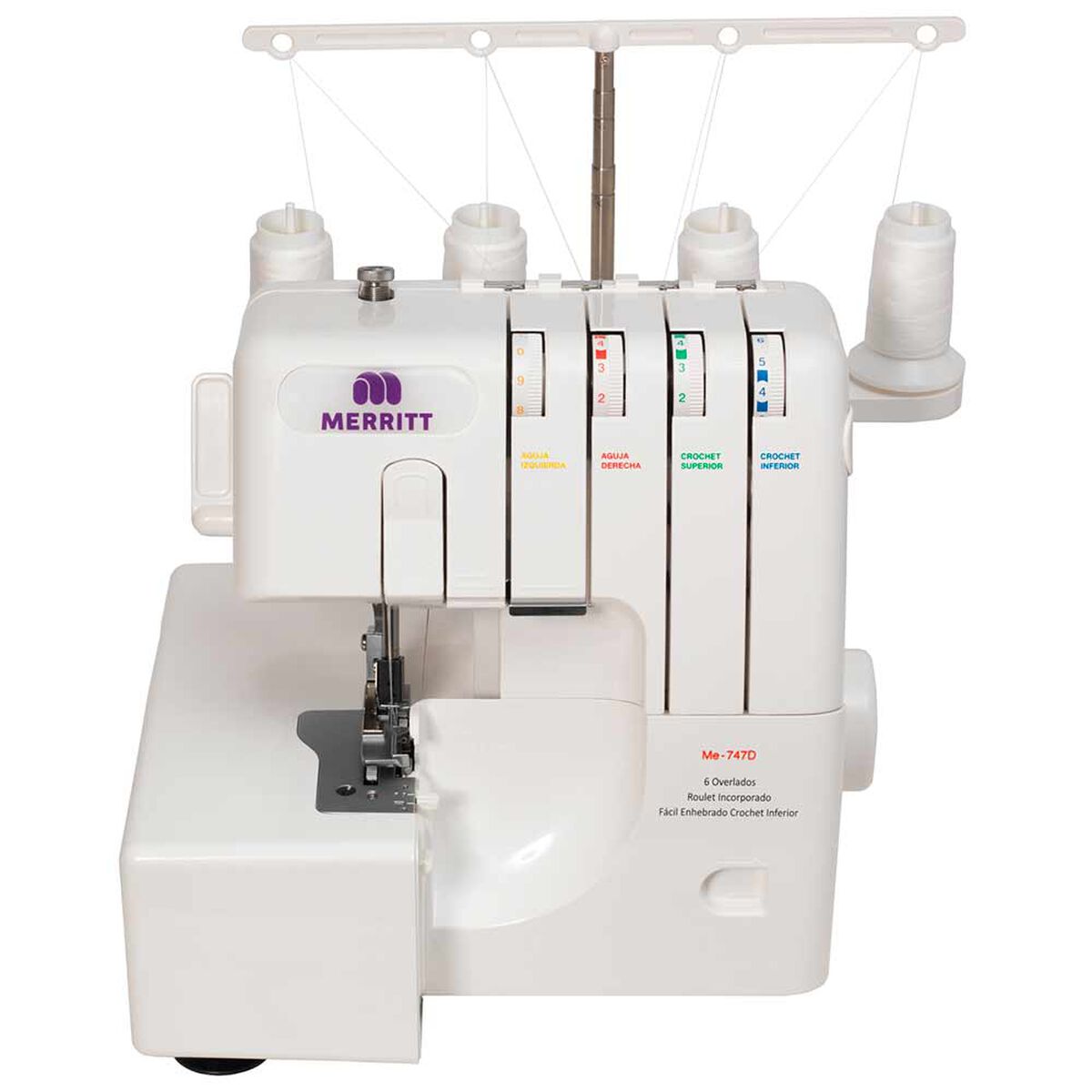 Máquina de Coser Overlock Merrit ME 747D