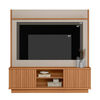 Home TV Di Poretti Design Ravenna Hasta 75" Caf&eacute; Claro