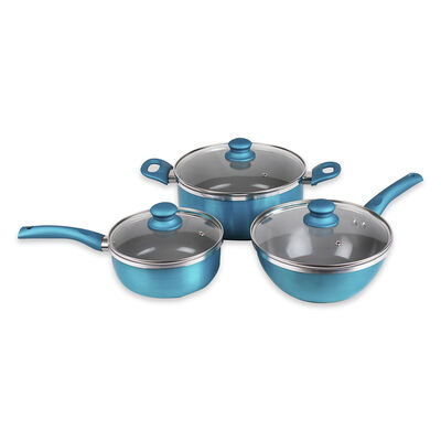 Batería Doral New Montecarlo Acero Inoxidable 6 Piezas