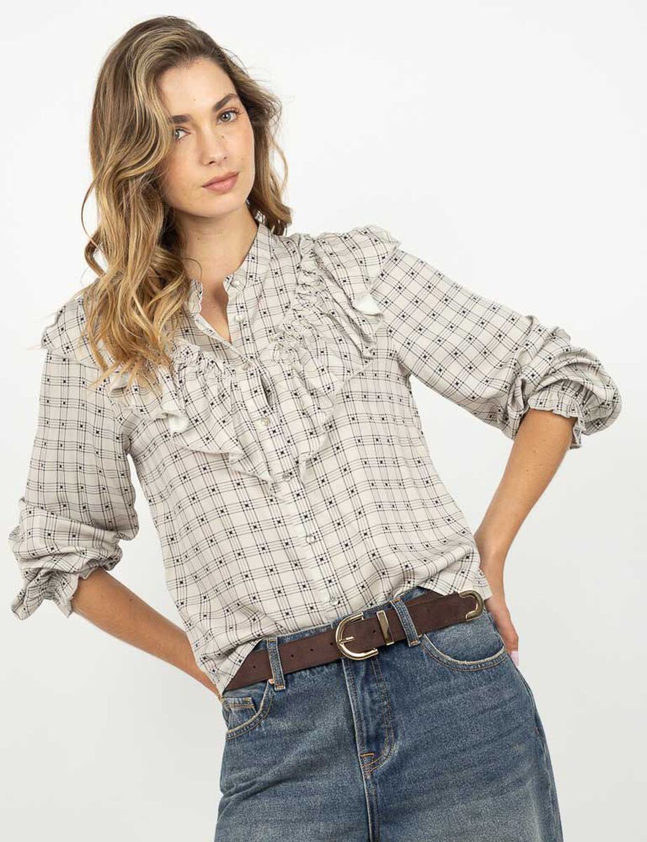 Blusa Manga Larga Mujer Zibel