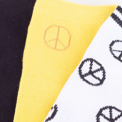 Imagen 2 del producto Pack 3 Calcetines Mujer Icono Blanco