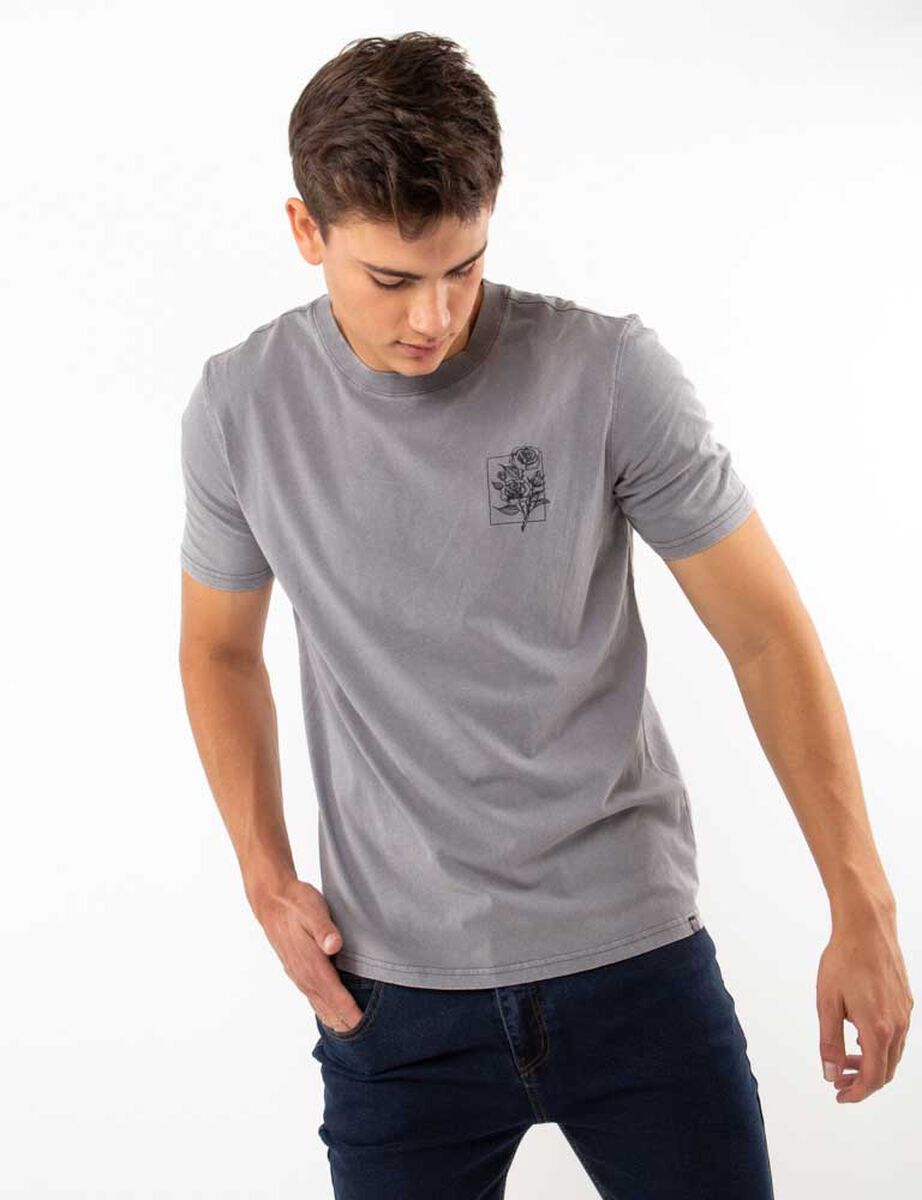 Polera Con Estampado Hombre Fiorucci