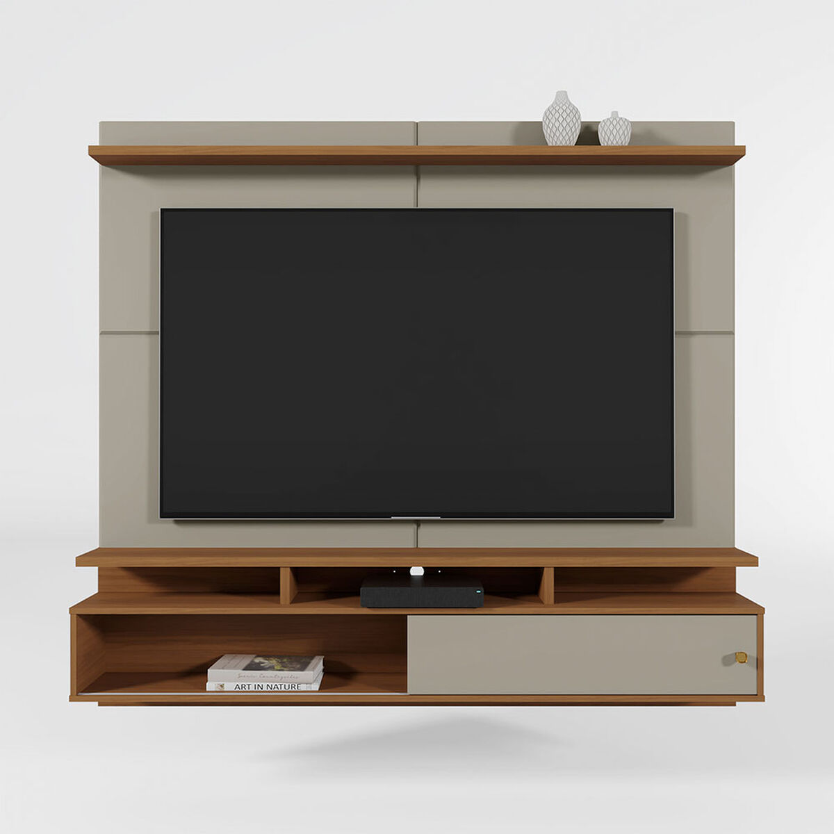 Panel TV Vekkahome Morretes 70" Pulgadas Gris