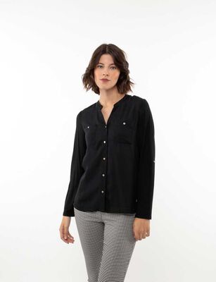 Imagen 1 del producto Blusa Manga Larga Mujer Zibel Negro