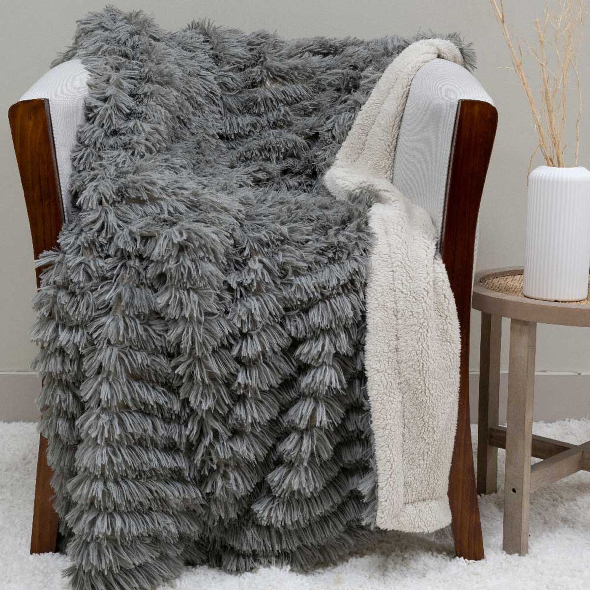 Manta Doral Plush Sherpi 127x152 cm D11
