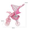 Coche Travel Muñeca Flor
