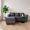 Seccional Muebles MPR Luna 4 Cuerpos Gris