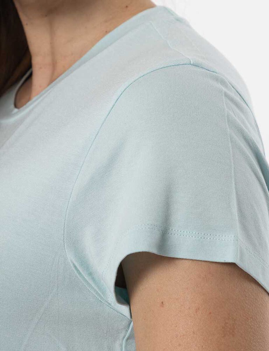 Polera Deportiva Manga Corta Mujer Lotto