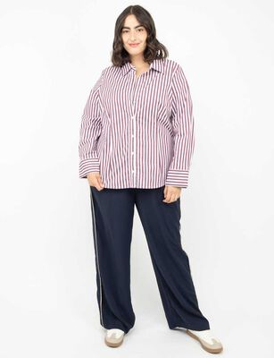 Imagen 2 del producto Blusa Manga Larga Mujer Extralindas Burdeo