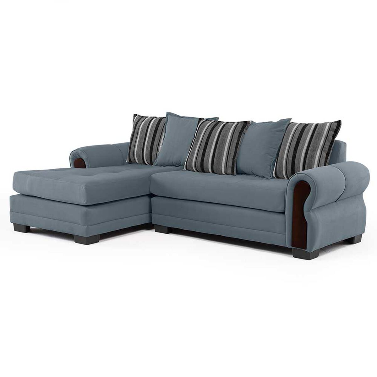 Sof&aacute; Seccional Living Factory Arizona 4 Cuerpos Beige
