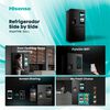 Refrigerador Side by Side Hisense RQ697HB 536 lts.