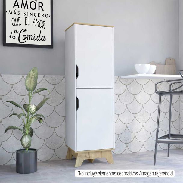 Mueble Alacena TuHome Bi Color Blanco Duna 2 Puertas