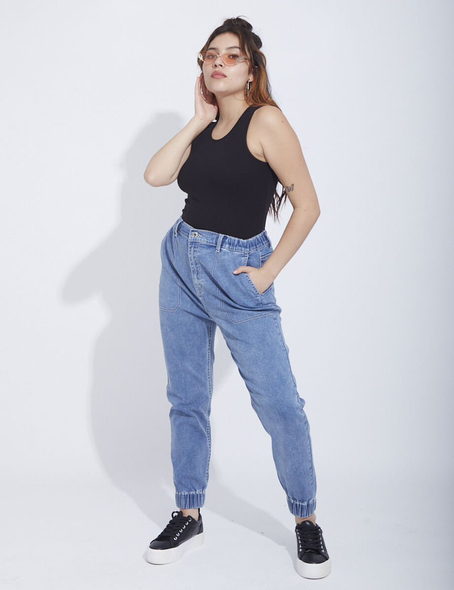 Jeans Jogger Mujer Icono