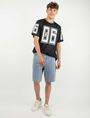 Imagen 2 del producto Bermuda Hombre Icono Azul-Claro, Gris, Negro, Raw