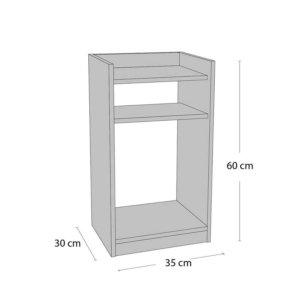 Cama Europea Celta 1,5 Plazas Bamboo + Respaldo + Velador Alba White