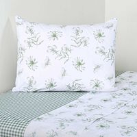 Juego de Sábanas Elements & Co 1.5 Plazas 200 Hilos Bouquet