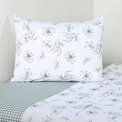 Juego de Sábanas Elements & Co 1.5 Plazas 200 Hilos Bouquet