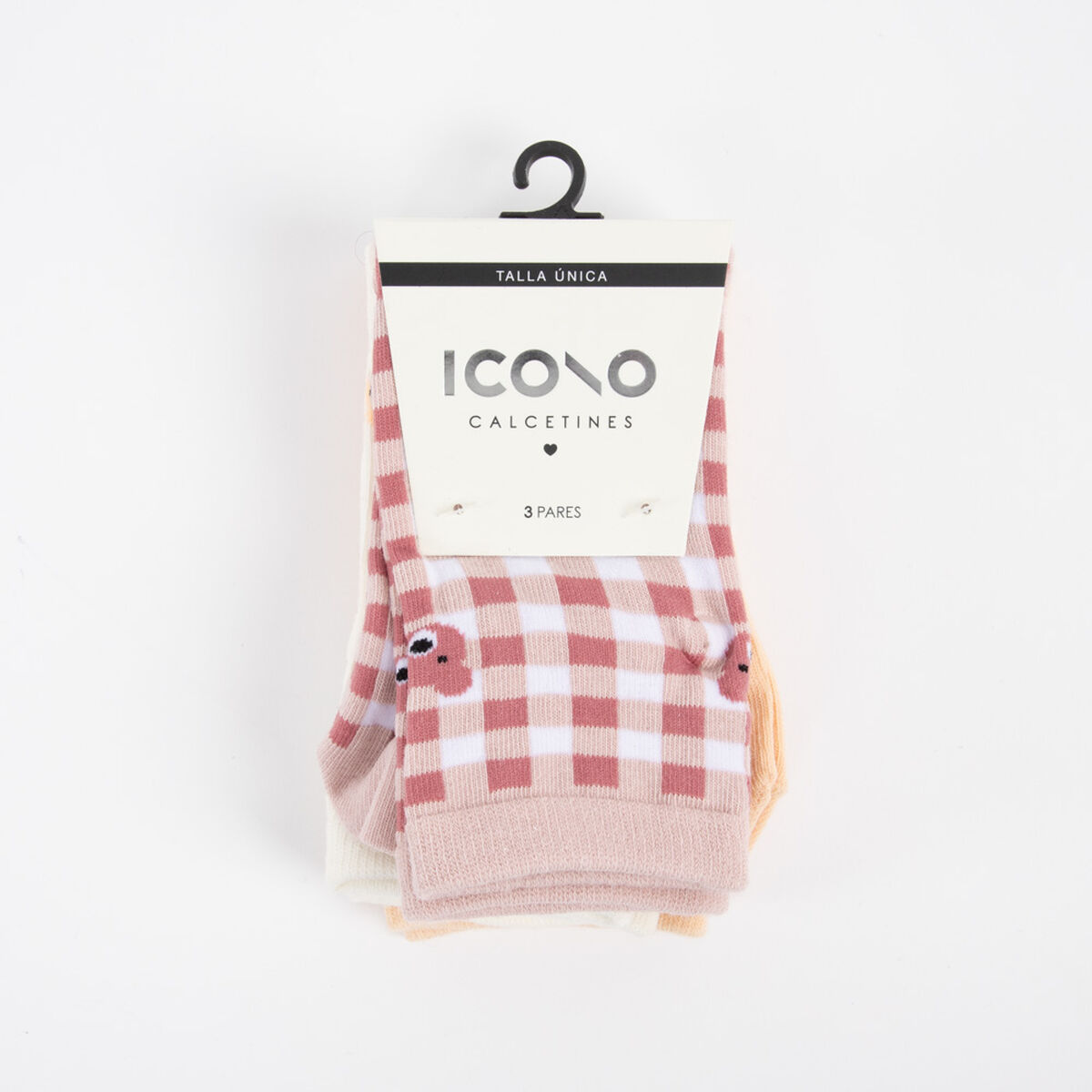 Pack 3 Calcetines Largo Mujer Icono
