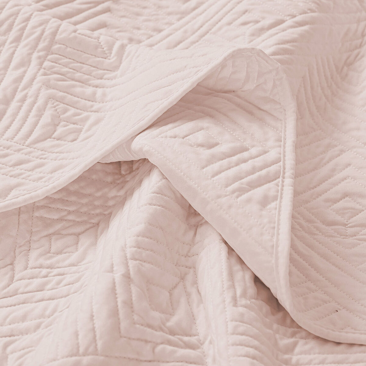 Quilt Cannon Matelado King Rosa