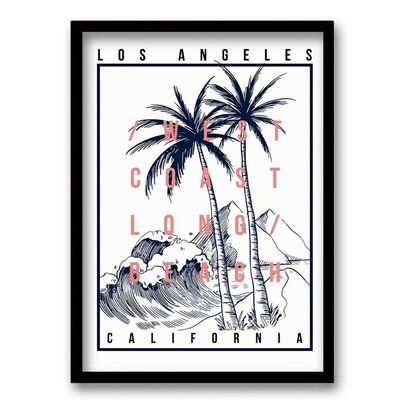 Cuadro Decorativo Retela Los Angeles 70 x 50 cm