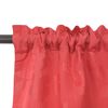Set 11 Piezas Cortinas Mashini Kate Liso Rojo 140 x 220 cm