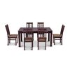 Juego de Comedor CIC Ñuble Chocolate 6 Sillas