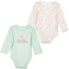 Pack 2 Body Manga Larga Chess Baby