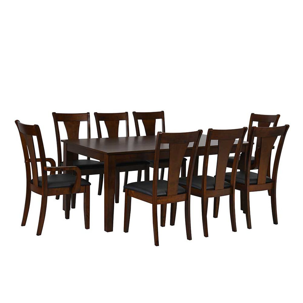 Juego de Comedor CIC Thomas Roble 6 Sillas + 2 Sitiales