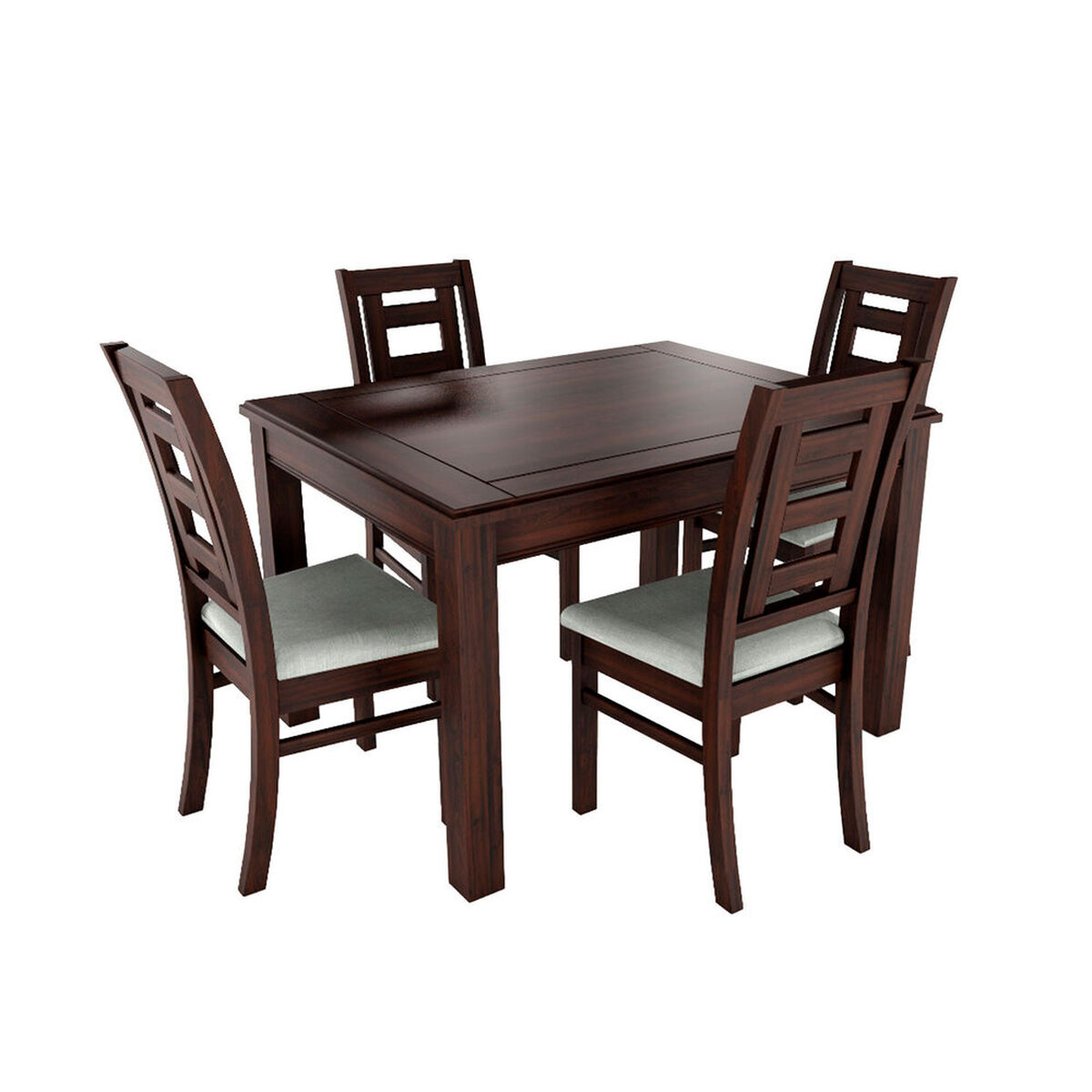 Juego de Comedor Muebles Hema Sevilla 4 Silla Chocolate