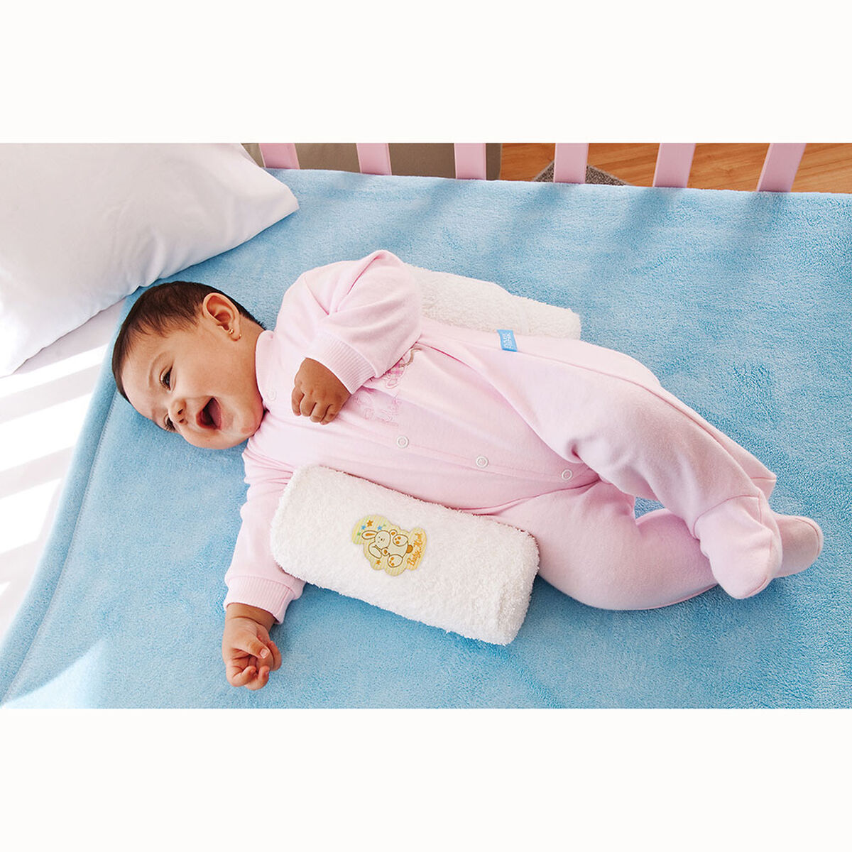 Almohadin Antiahogo Rosa Baby Mink Abc